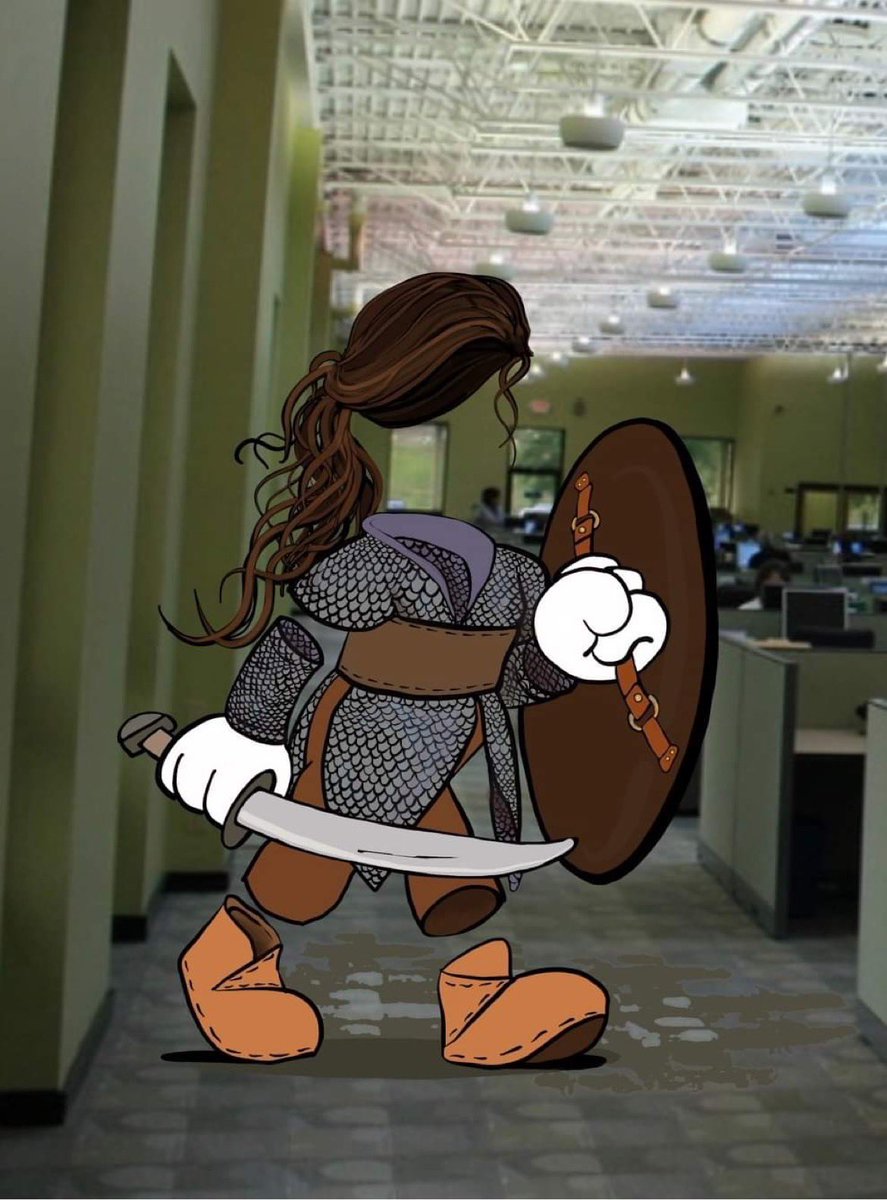 TheRealUnclG's tweet photo. @MotionMarkus @InvsbleFriends 
@RNDMCHARACTERS 
@coinbilly 

#thatfeeling #fanart monday morning me the invisible fighter on my way to work. May the force be with those who dear cross me before lunch. 😂 https://t.co/dtC3G8WSjh