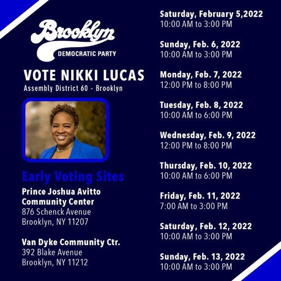 TheEngineerNYC's tweet photo. #ElectNikkiLucas for #AD60 #Canarsie, #Brownsville, #ENY #StarrettCity! https://t.co/bQeviqLzZq