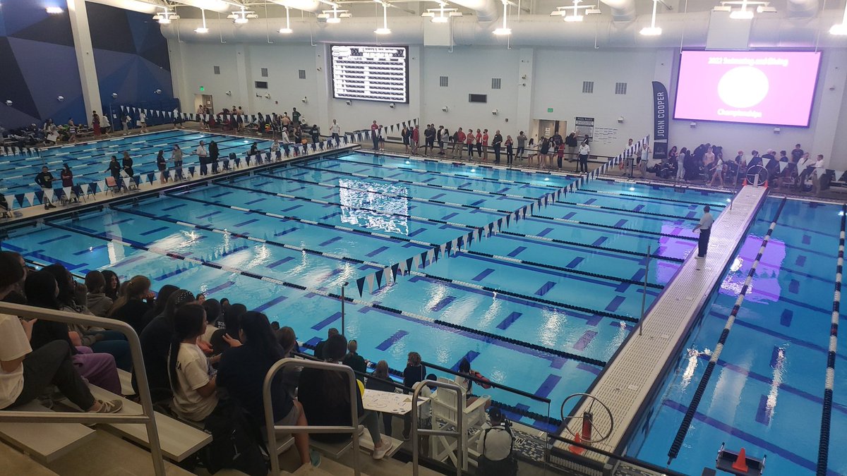 SPC Championships are about to begin at the Arlington ISD Natatorium. Go Lions!