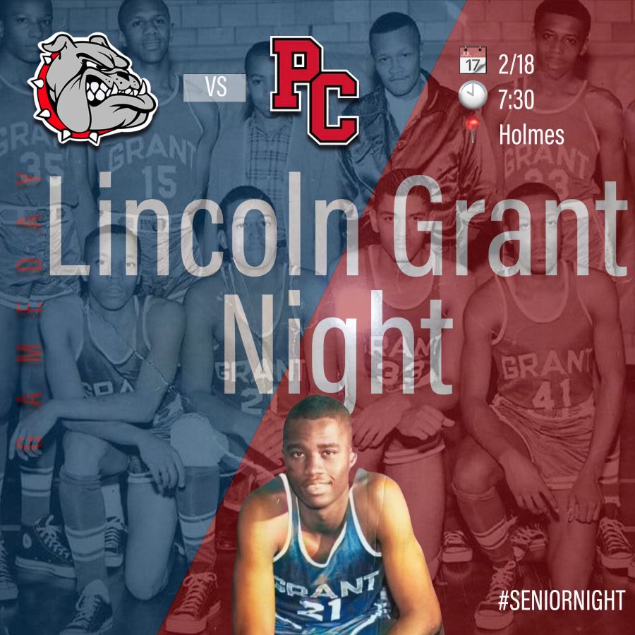 Please come out to support our seniors and honor our Lincoln Grant heritage!