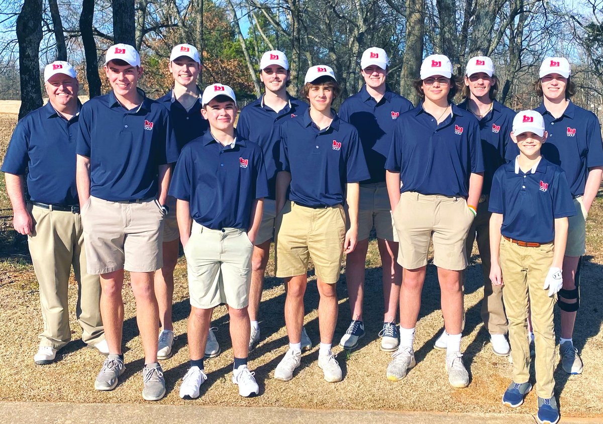 BobJonesHigh's tweet photo. Boys Golf Team 2022 https://t.co/Ku2dy7GyDM