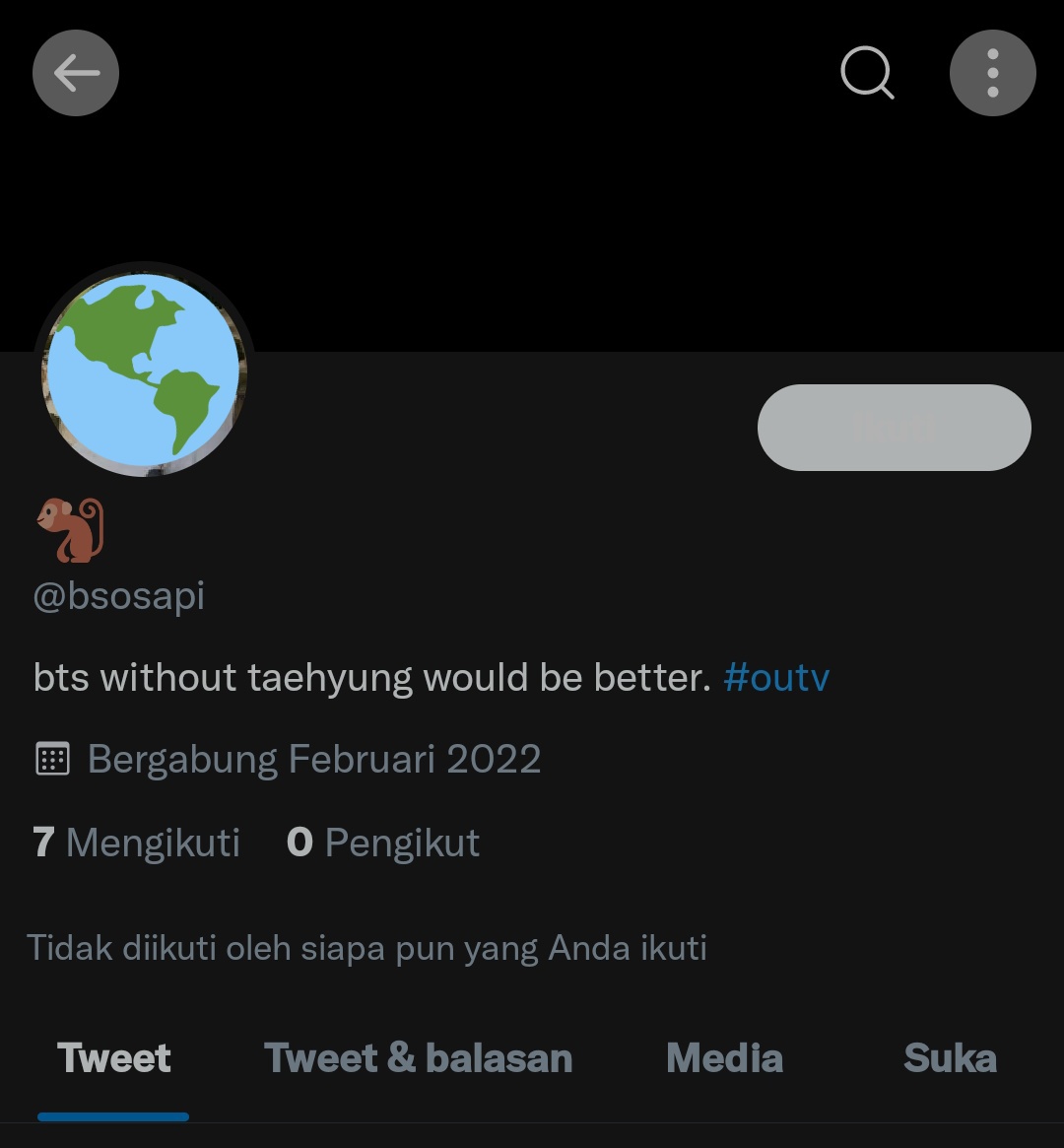 Ding Dong.

Mohon bantuannya ya. Buat RnB ini akun. Akun khusus membenci 🐯

Adukan dengan opsi kebencian

Jangan interaksi ( komen, qrt, like, rt ) di akun tersebut secara langsung. Nanti nggak cepat sus akunnya 

x.com/bsosapi?t=C04y…

Mimin off lagi ya. Bye