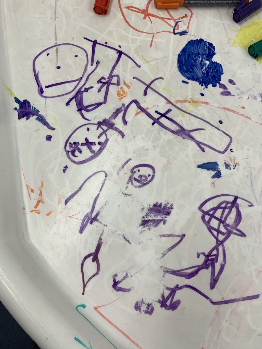1MrsMarshall's tweet photo. What a day!

Our @Talk4Writing tuff tray had children lining up! 

The stories invented and the language used was AMAZING!!! 

So proud of my Gruffalos! Have a fabulous half term and a well deserved rest. 
.
.
.
#storytelling
#imagination
#EYFS 
#thisjobisamazing
#halfterm https://t.co/pWe1qonD6M