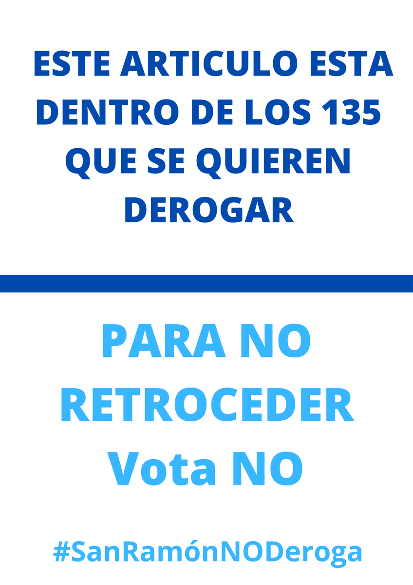 sanramonoderoga's tweet photo. DELITO DE AGRAVIO A LA AUTORIDAD POLICIAL - ART. 11.

No está bien obstaculizar, agraviar, atentar, arrojar objetos, amenazar o insultar a la autoridad policial, y eso la LUC lo castiga.

Este artículo se pretende derogar. Para NO retroceder, votá NO.

#SanRamónNODeroga
#VotáNO https://t.co/46cvnPQxub