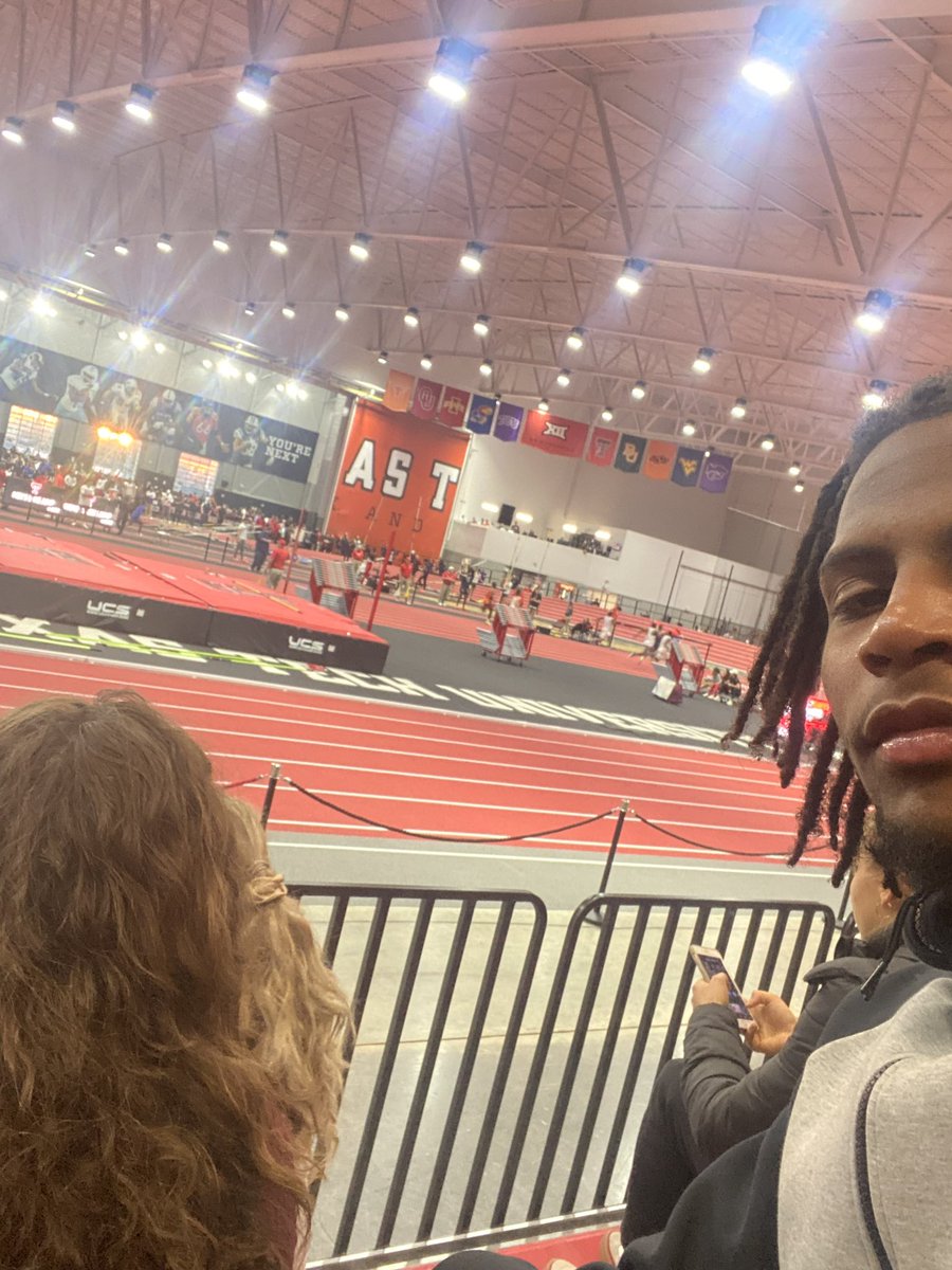 TTUExpendables's tweet photo. #TheExpendables representing out at Friday’s events for the track meet @TexasTechTF @Coach_Martin34 https://t.co/R446kBwGmd