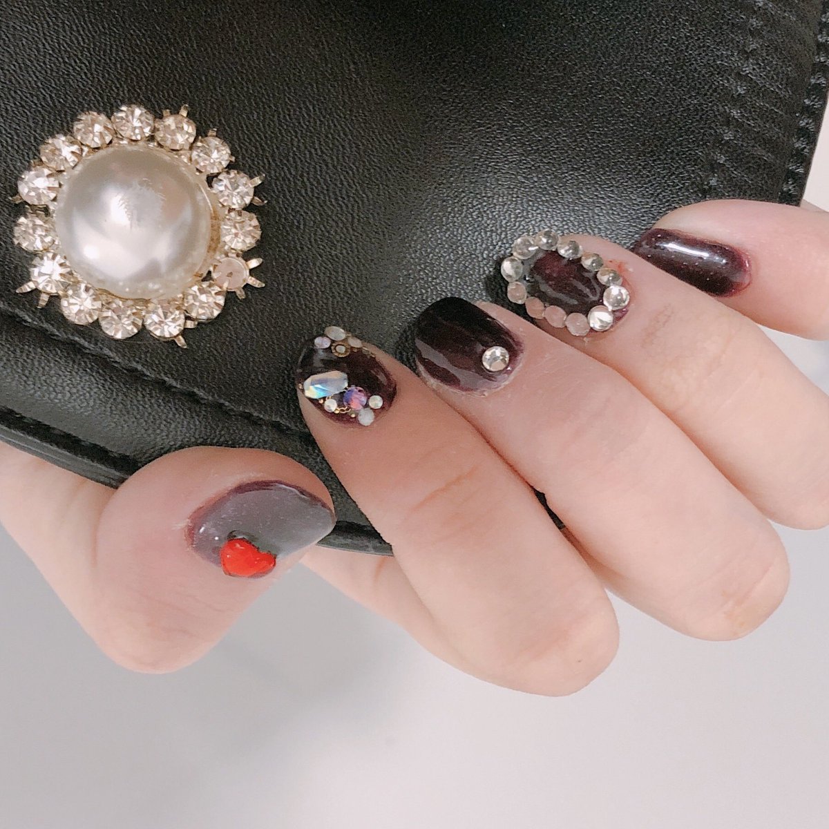 HOMEI_nail's tweet photo. 幅広い世代の方々に楽しんで頂いている
ウィークリージェル💅
#NE49 ワンカラーネイルのお客様
パーツ使いで量産型ネイルに✨
かわいぃ👸🏰💕
今日も銀座アトリエに向かいます
アトリエ よっち🍰
#量産型 #セルフジェルネイル https://t.co/09z3SQM8sr