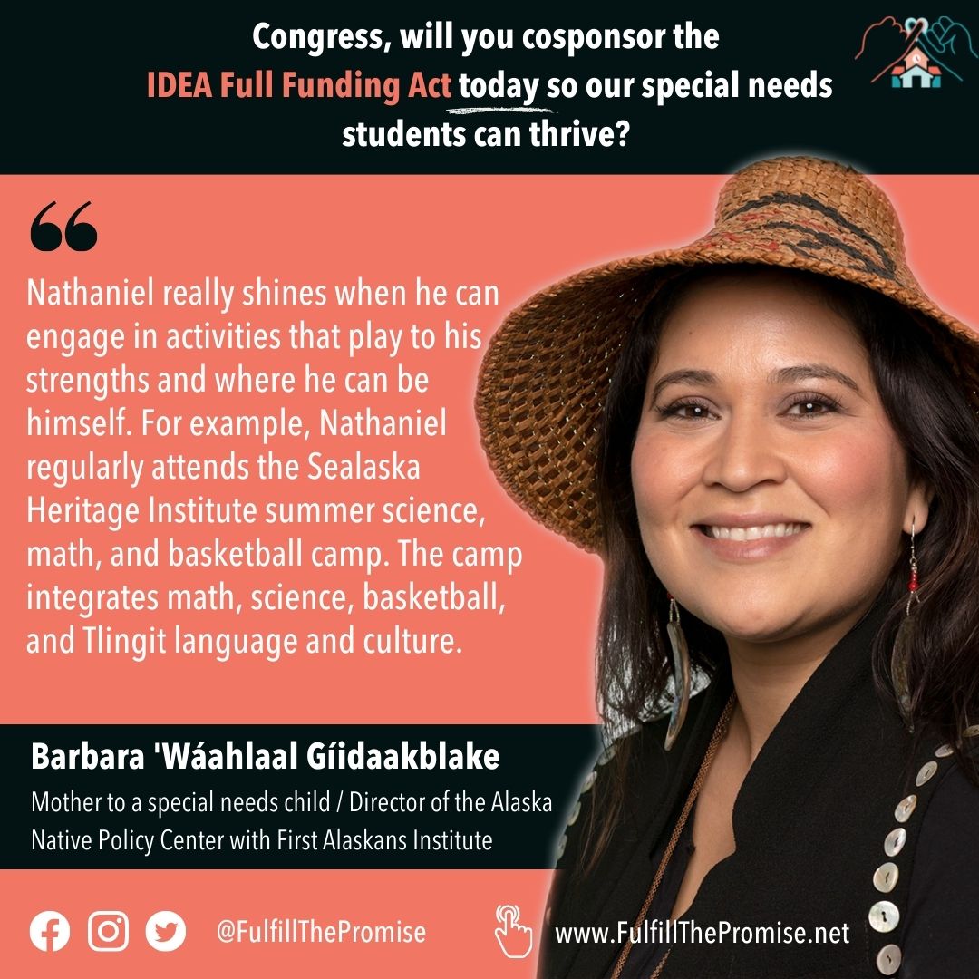 PromiseFulfill's tweet photo. 🚨 Urge @congressdotgov to keep its promise by co-sponsoring the #IDEAFullFunding Act today. Write to your Congressional members➡https://t.co/vT9tMmXRXP so that school districts don't have to bear the burden of Congress' broken promise. @NEAToday @AFTunion @ReclaimLASchls #IDEA https://t.co/JmAKTcu3Eg