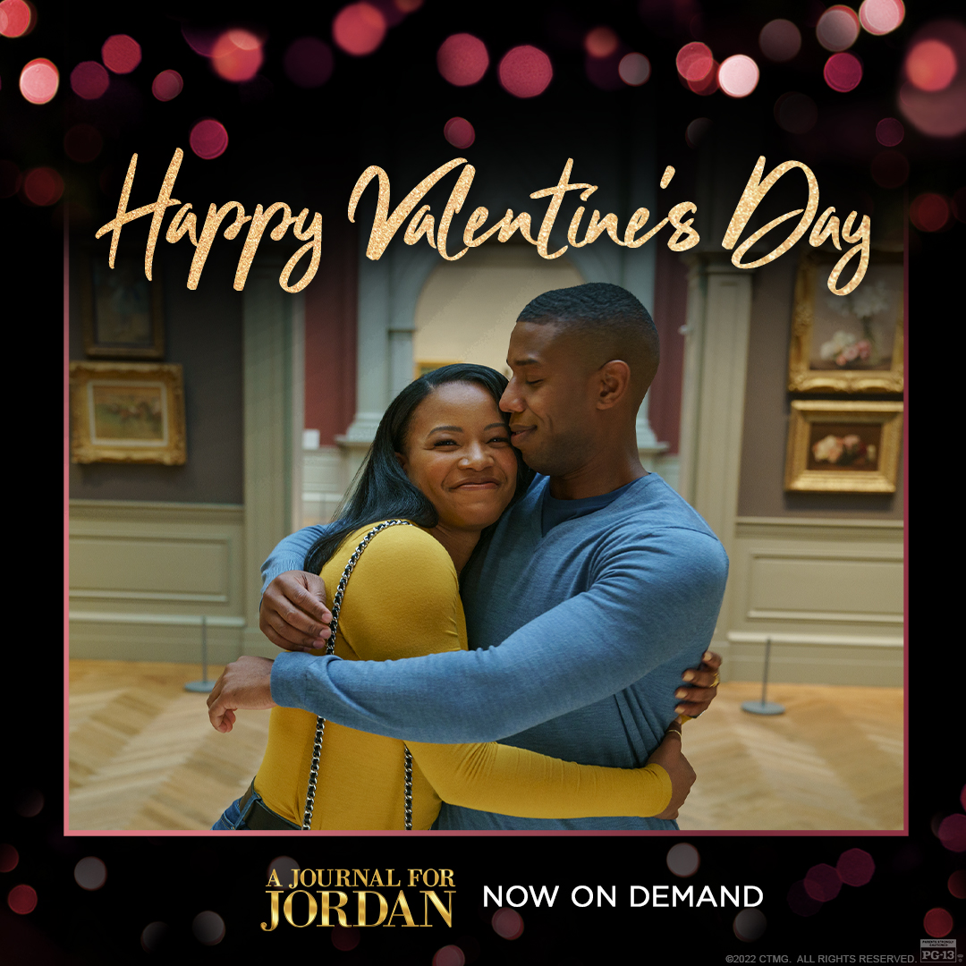 Happy 💕 Valentine’s Day 💕 from our #AJournalForJordan family to yours. Cuddle up with a loved one and watch it now On Demand! sonypictures.com/movies/ajourna…