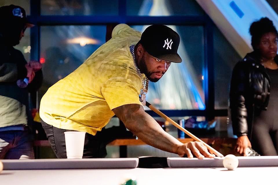 50cent's tweet photo. I just gotta focus, I’m getting better at this game 🎥📺🚦Green LightGang #bransoncognac #lecheminduroi https://t.co/GONVidzAZ1