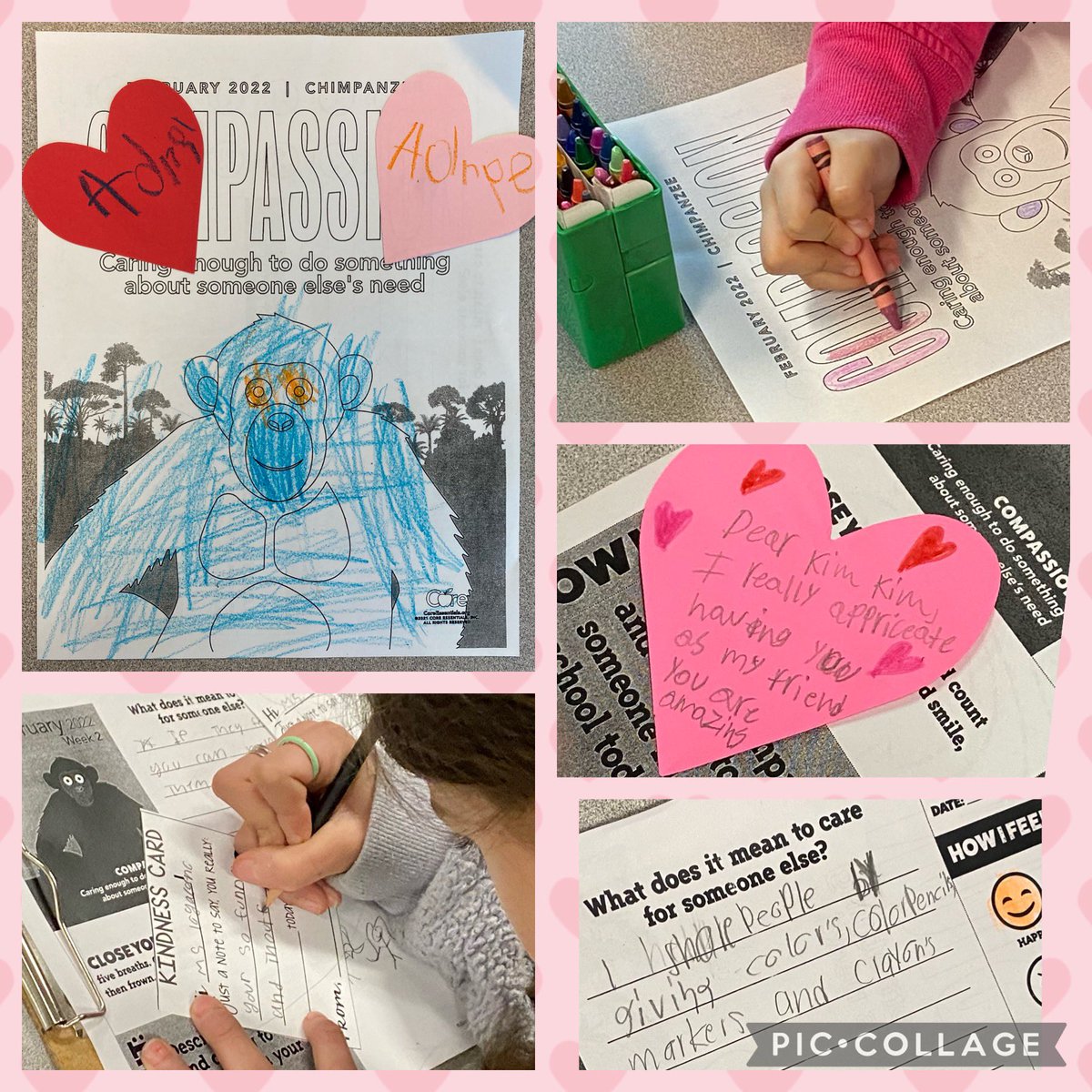 bane_counselors's tweet image. These wonderful kindergarten, 2nd grade, and 4th grade students did a great job discussing &amp;amp; learning about compassion—caring enough to do something about someone else’s needs. ❤️🎉💌#othersmatter #kindness #compassion @BaneElementary
