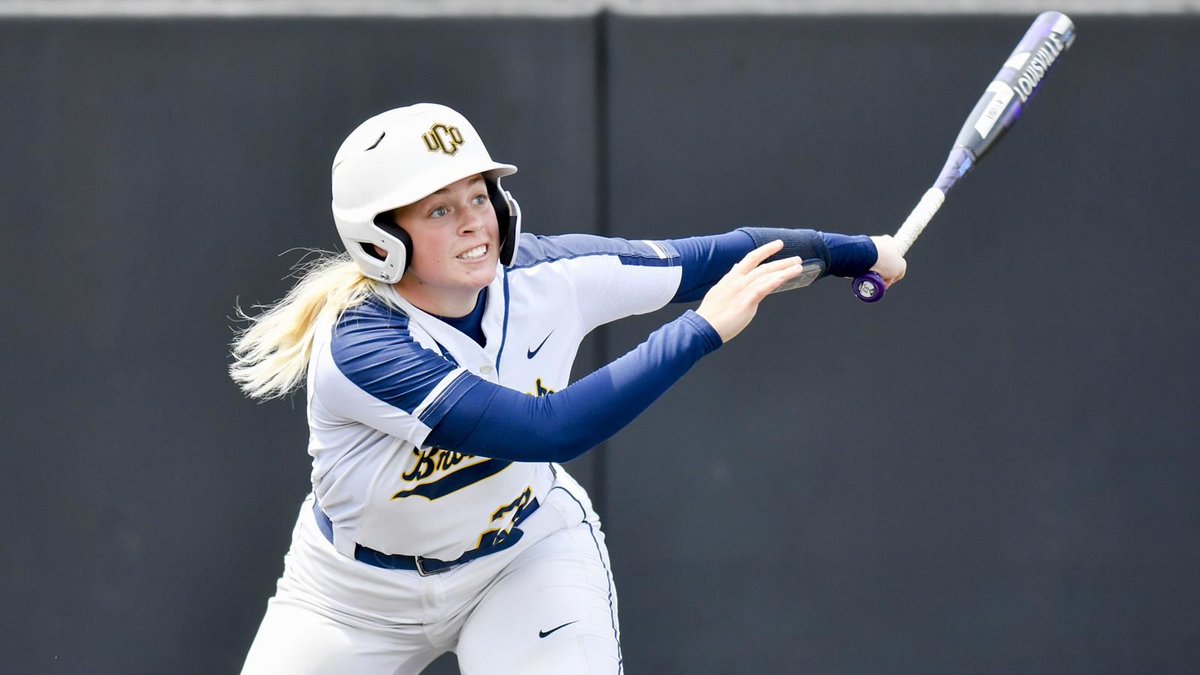 Jacee Minter tied a school record with three doubles, Amelya Huggins blasted a long home run and Kylee Lynch threw a two-hit shutout in a 9-0 rout by <a href="/UCOSoftball/">UCOSoftball</a>. bit.ly/3LpBzIe