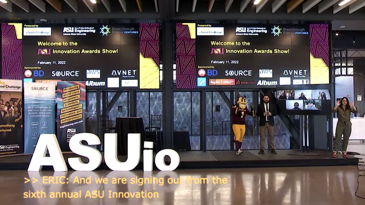 ASU Ira A. Fulton Schools of Engineering (@asuengineering) on Twitter photo 👏🏽🏆 Congratulations to all the winners of the 2022 <a href="/ASU/">Arizona State University</a> Innovation Open! <a href="/infernoguard/">Dante</a> <a href="/nearwave/">NearWave</a> <a href="/hublysurgical/">Hubly Surgical</a> #gencores #bloomsurgical <a href="/shellyxudesign/">Shelly Xu Design</a> And thank you to all the teams who competed. #winASUio 👏🏽🏆 Congratulations to all the winners of the 2022 <a href="/ASU/">Arizona State University</a> Innovation Open! <a href="/infernoguard/">Dante</a> <a href="/nearwave/">NearWave</a> <a href="/hublysurgical/">Hubly Surgical</a> #gencores #bloomsurgical <a href="/shellyxudesign/">Shelly Xu Design</a> And thank you to all the teams who competed. #winASUio