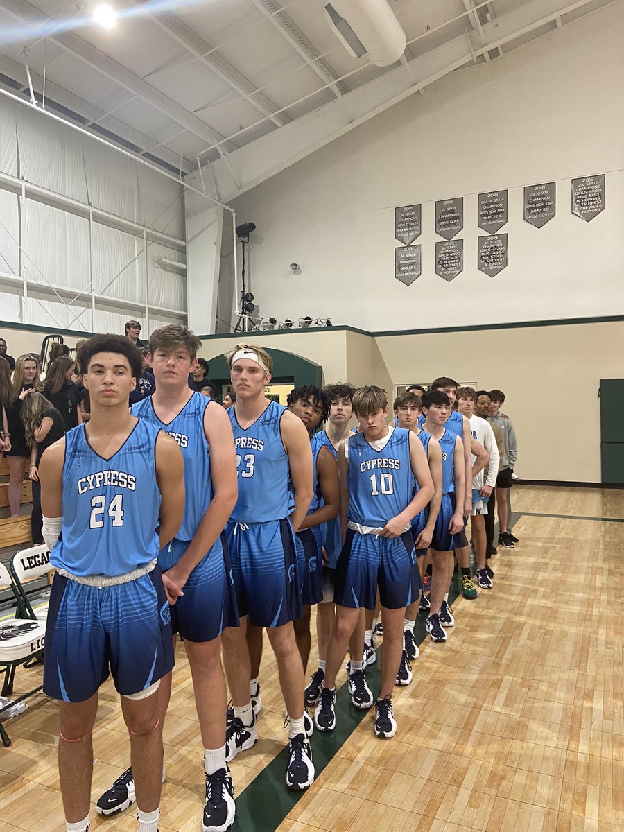 Boys won district today!! 5-0