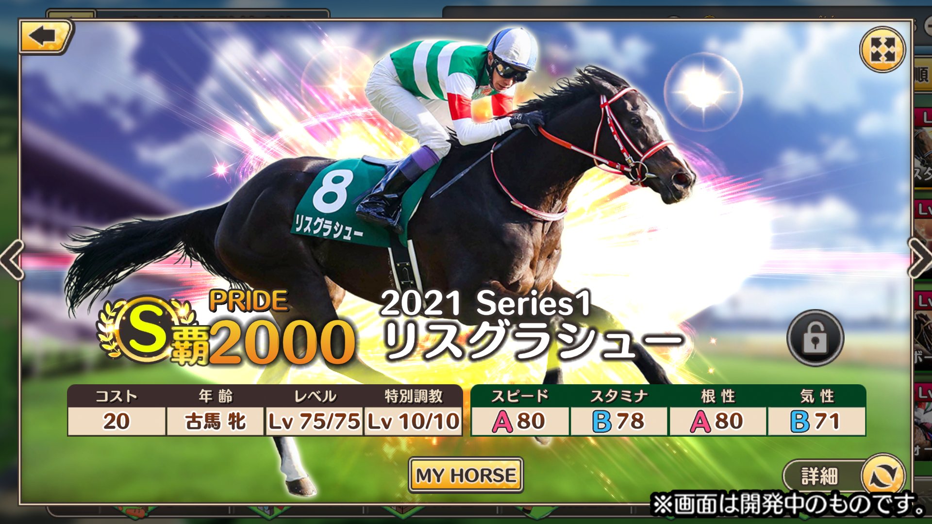 極レア品 出資者限定品 リスグラシュー コックスプレート勝利記念