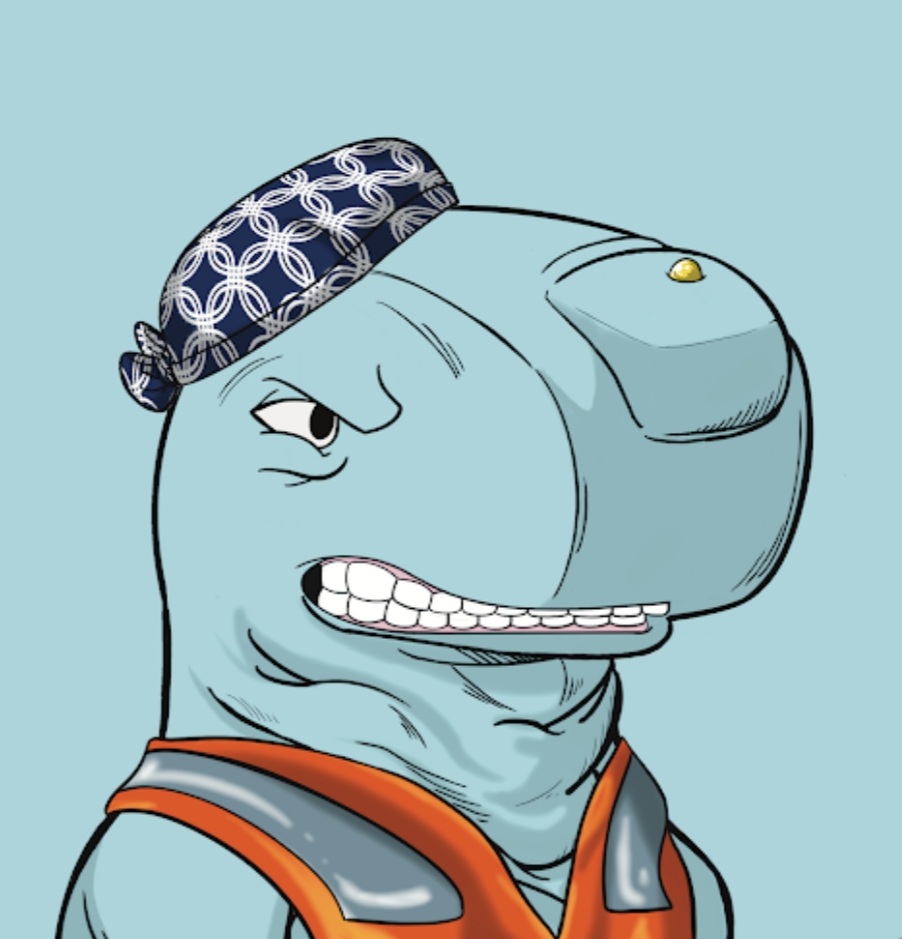 MakiJoNft's tweet photo. I've just bought this great worker #SsofWhales #TogetherWeWhale ๐ณ https://t.co/Q8LWLcEG55