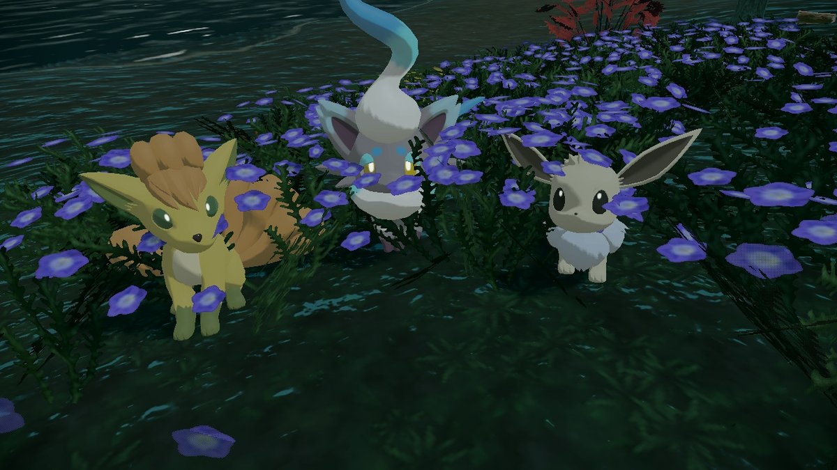 not_sketch's tweet photo. my favorite shinies have all been found. They will all grow up together <3
 #PokemonLegendsArceus #NintendoSwitch https://t.co/aCgpM9rZjo