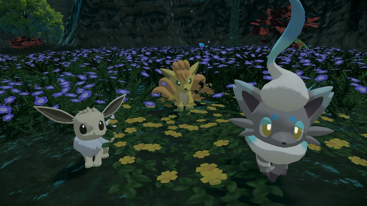 not_sketch's tweet photo. my favorite shinies have all been found. They will all grow up together <3
 #PokemonLegendsArceus #NintendoSwitch https://t.co/aCgpM9rZjo