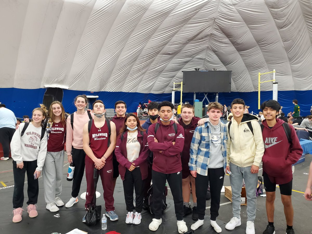 WHSwarriorTrack's tweet photo. Great job by our Warriors today! A week ago we were supposed to compete at "The Bubble" in Toms River. Unfortunately is sustained damage from the blizzard and that meet was cancelled. Today the Warriors battled through the sectional championship with no seed times. https://t.co/xBAVDVfp0f