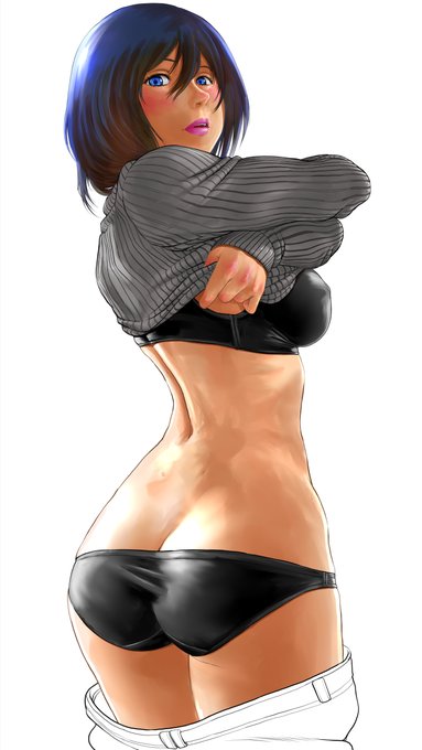 進捗。あとはズボンかな。
#ブラジャーの日 