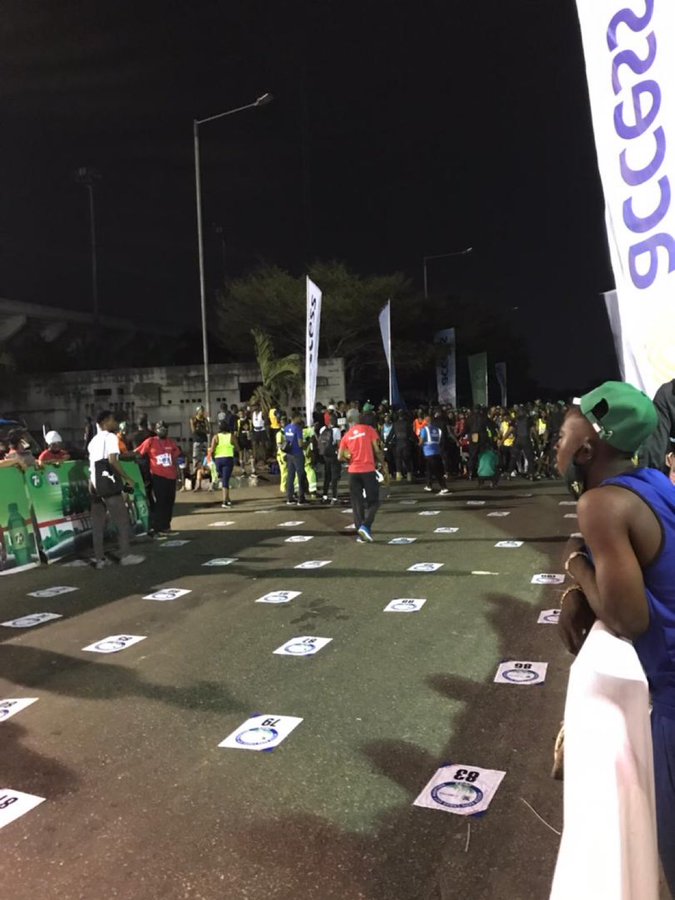 ElegantKufre's tweet photo. Earpiece plugged, well kitted, will drop mouth watering pics of how I appear for the #RunForMore #NerverStop Access Marathon. 
Am so loving this vibes. https://t.co/Nf8rBLM8hJ