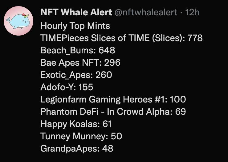 BaeApes's tweet image. Day 1: Probably nothing...👀🚀

#NFTWhale #NFT #NFTCommunity #NFTGiveaway #baeapes