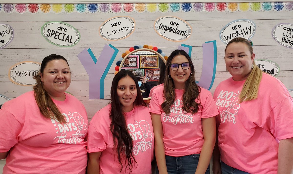 A fun week including celebrating 💯 days of school! This team is essential in supporting all ways Webster is 100 days brighter! #proudtobeLBUSD #websterwildcatsdeserveit