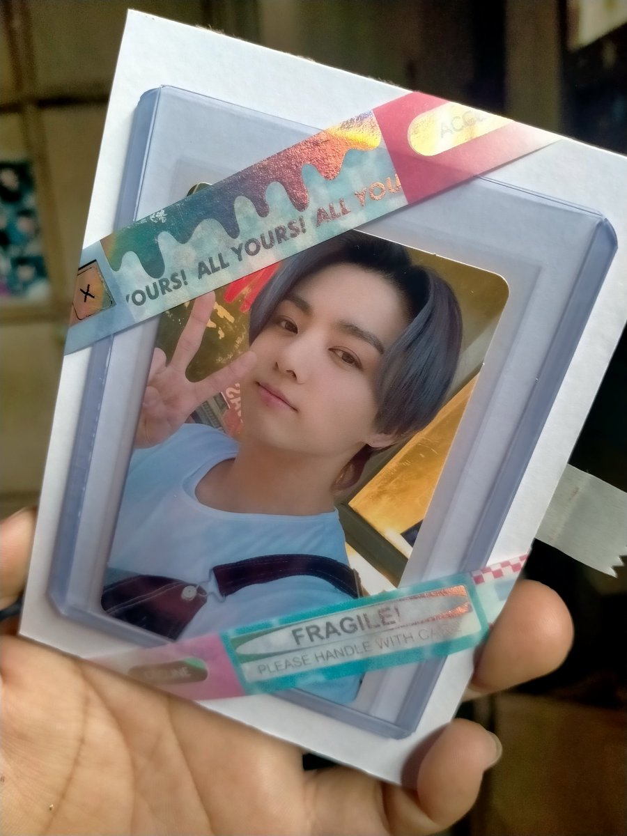 arjoeimr's tweet photo. My first ever JK pc🥺 Thank you @yoonjjigae for sending him safe and sound! +points sa packaging! #yoonjjigaefb https://t.co/rcLW21etWW