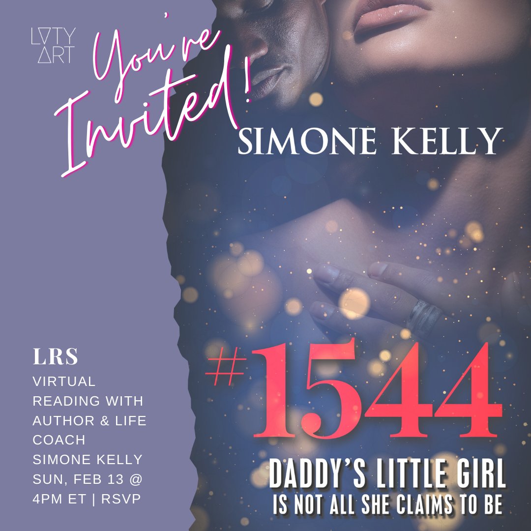 lvtyart's tweet photo. You're Invited !!!  #1544 Virtual Reading w/Author Simone Kelly
Sunday, 2/13/22 from 4-5pm

Join us for a virtual literary event featuring Simone Kelly's pre-launch event for her new book.

RSVP: https://t.co/56jmbW3dKM

#simonekelly #virtualreading #galentines22 https://t.co/a3ZocFiBNm