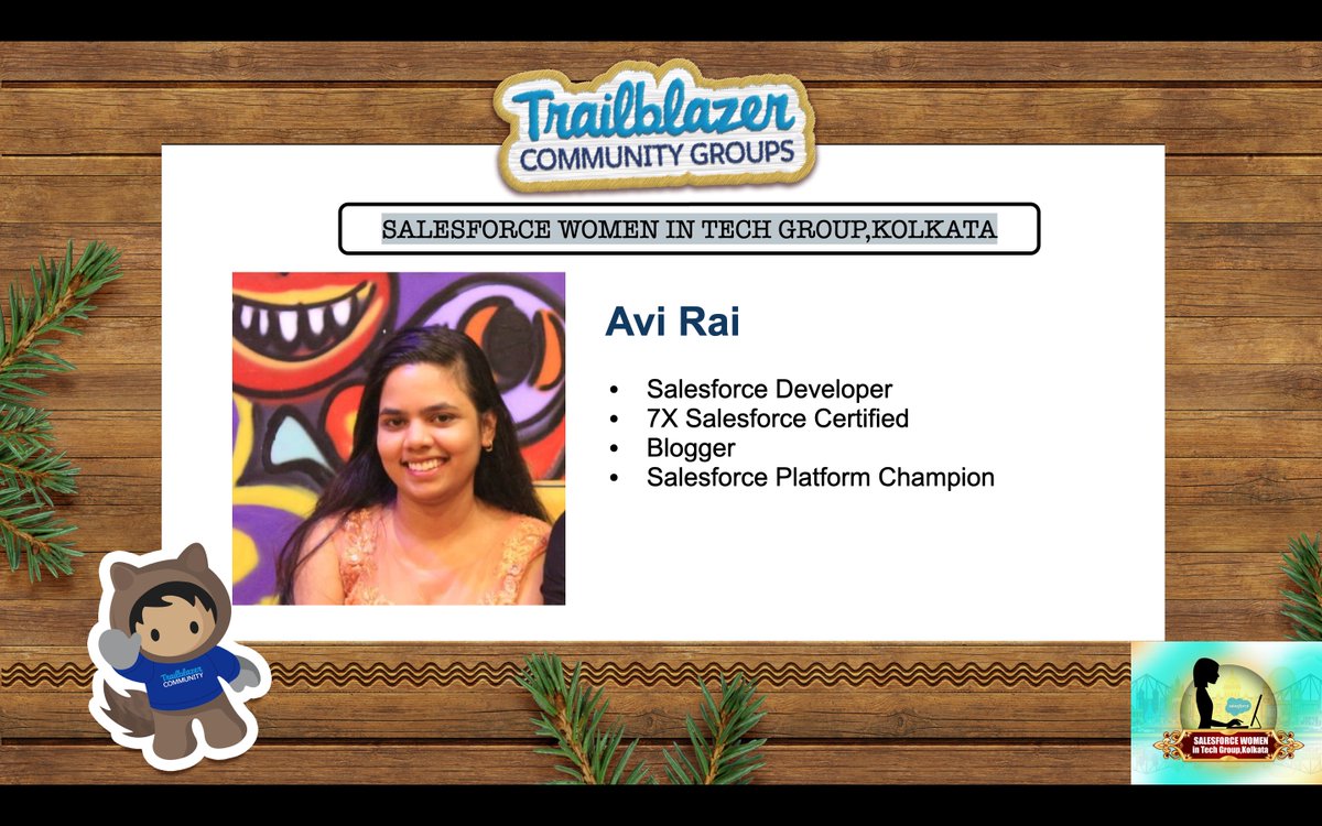 witkolkata's tweet image. We&apos;re live with our Lightning Web Components Workshop Part-3🔥

Join us here to stand a chance to win Certification Vouchers, Salesforce Swags or WIT,Kolkata swags : trailblazercommunitygroups.com/events/details…

#TrailblazerCommunity #witkolkata #witLWC