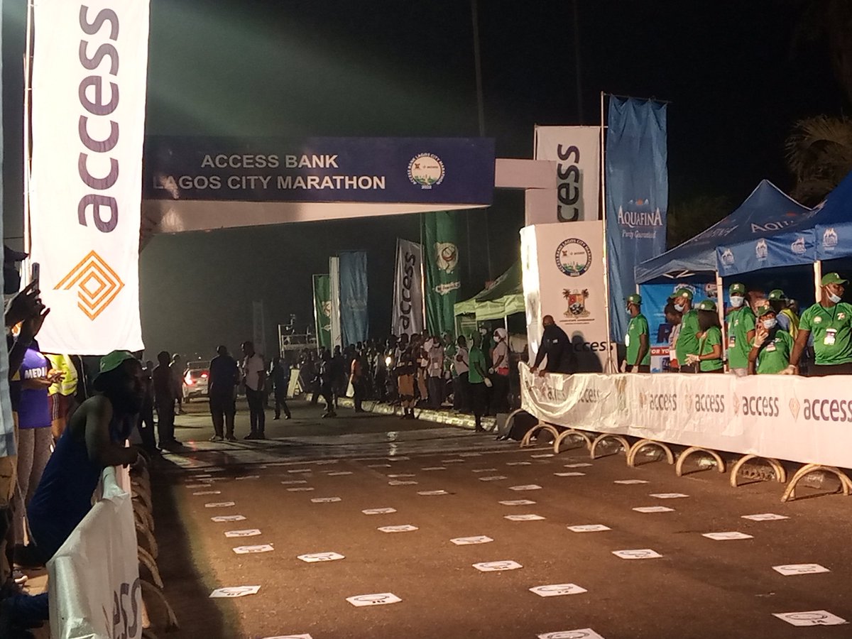 Live shots from the 7th edition of Access Bank Lagos City Marathon in Lagos.
PHOTOS: Akeem Salau.
#runwithus #marathon