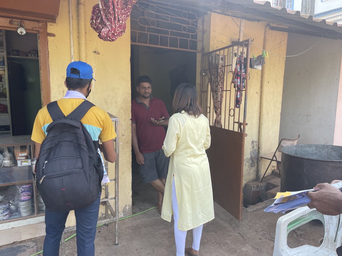 CecilleSupermom's tweet photo. People of #Taleigao are showing great support towards me during my door-to-door campaign.

Taleigao wants #Change, Taleigao wants #Cecille 

@AAPGoa @AamAadmiParty 

#Cecille4Taleigao #AAP4Taleigao #AAPCares #GoaElections #GoaElections2022 https://t.co/kXXNysV4oj