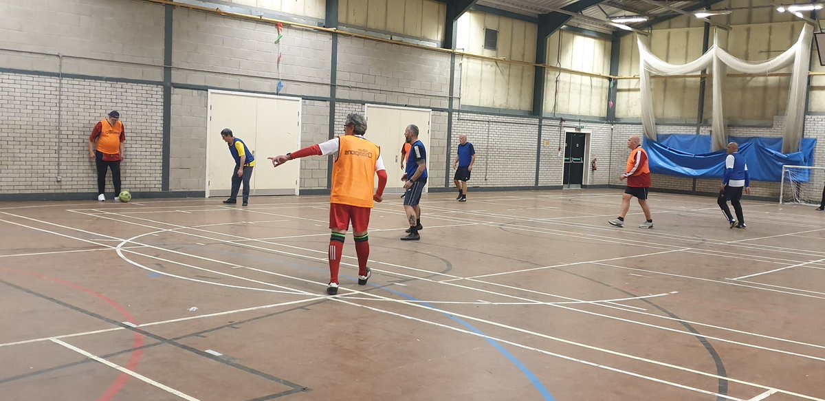 FPttfc's tweet image. Another good training session with the walking football at the barn