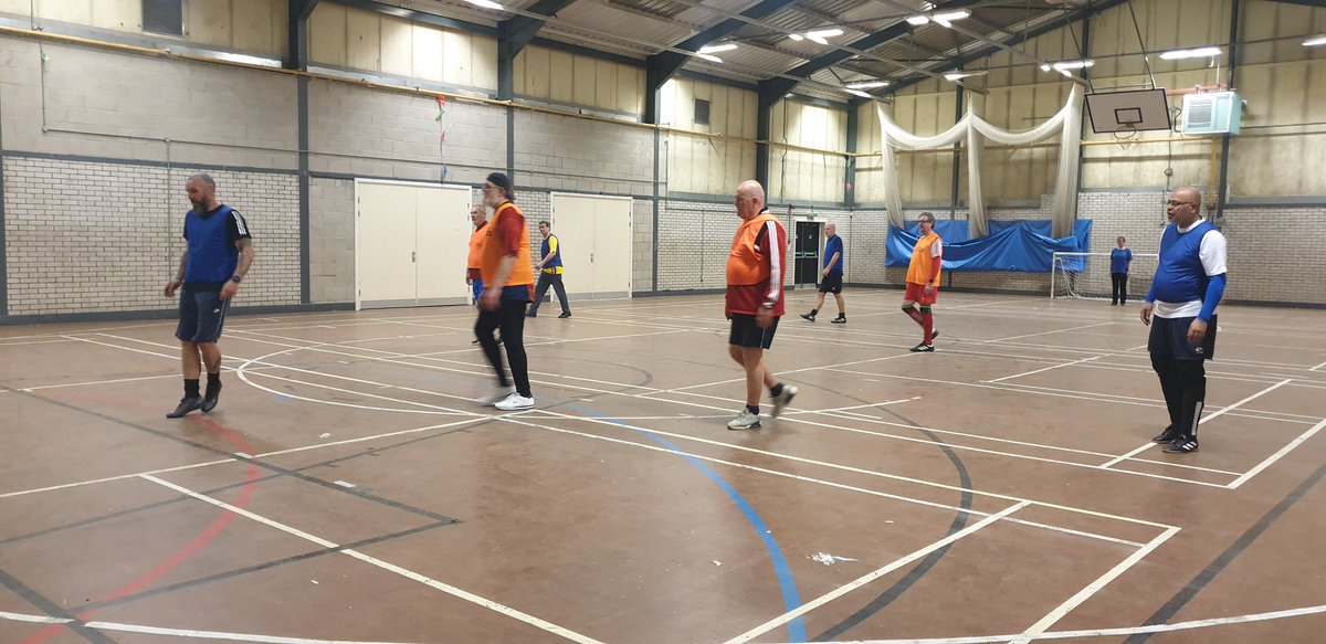 FPttfc's tweet image. Another good training session with the walking football at the barn