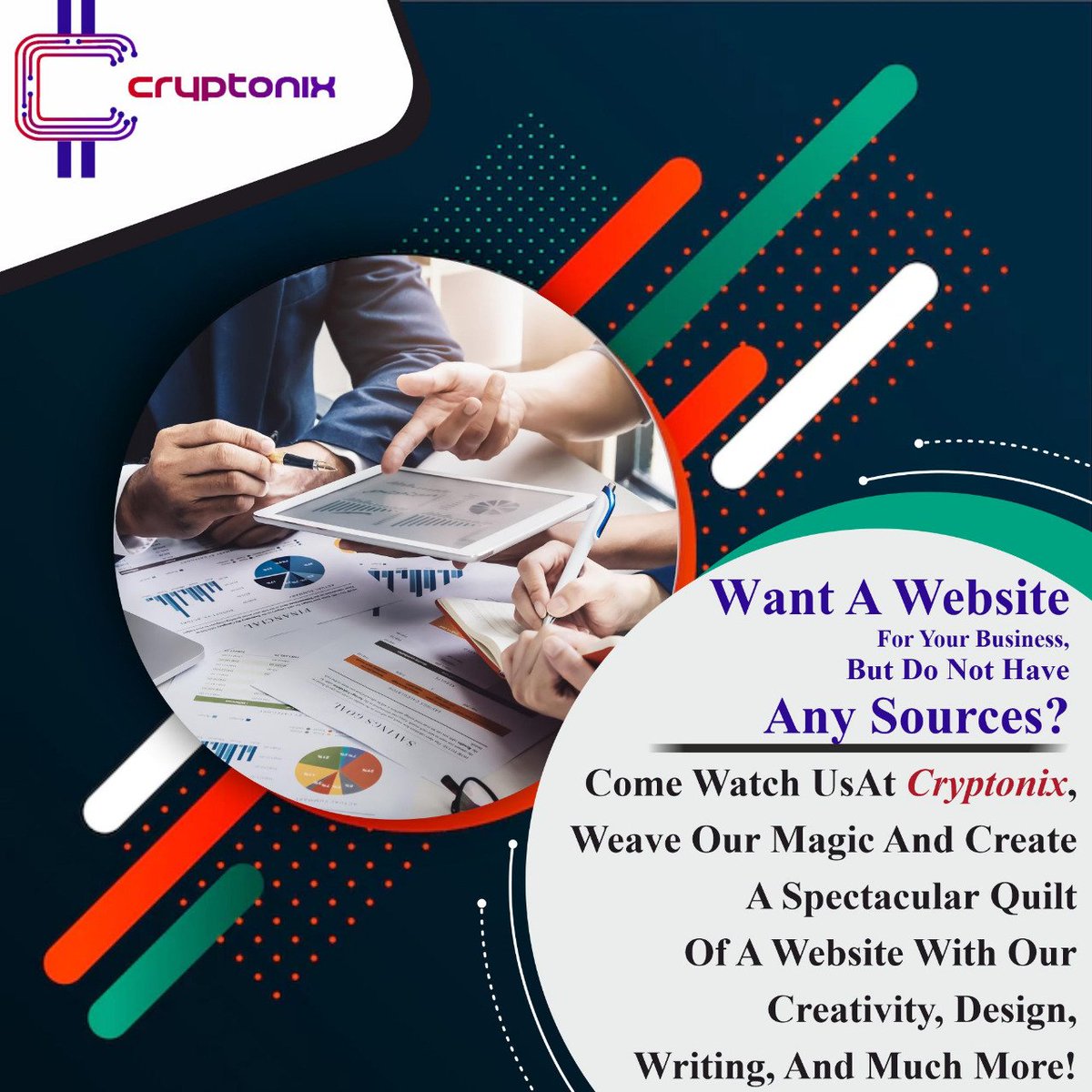 Cryptonixltd's tweet photo. We ensure that your website is a class apart and reaches your target audience. 
With all the skills and expertise we have, you can blindly trust Cryptonix with your Business needs.

#Cryptonix #socialmedia #seo #website #digitalmarketing #digital #webdesign #world #worldwide https://t.co/rEmQBeuJ7L