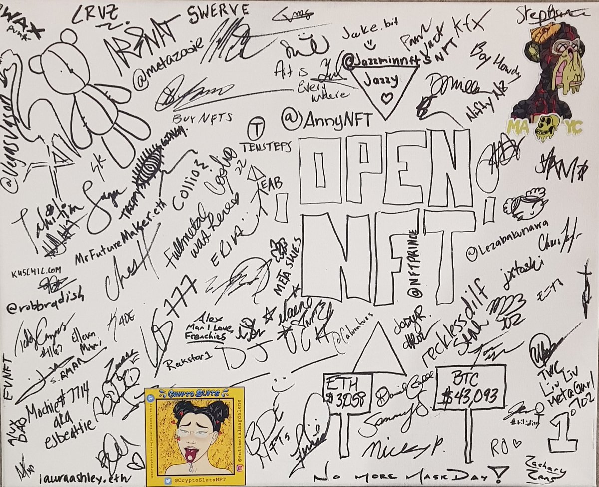 This is Las Vegas NFT Canvas #11
You will always be a part of history, growing this community from the ground up! Thank You!
#NFTCommunity #lasvegas #meetups #ArtistOnTwitter #LVNFT