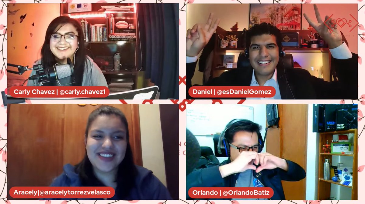 👥 Love Language in Tech 🤠💕

<a href="/CarlaMamaniCha1/">Carla Vanesa Mamani Chavez</a> @OrlandoBatiz <a href="/LearnAmericas/">Microsoft Learn Student Ambassadors - Americas</a> 
#MSFTStudentAmbassadors #MVPbuzz 💃🕺