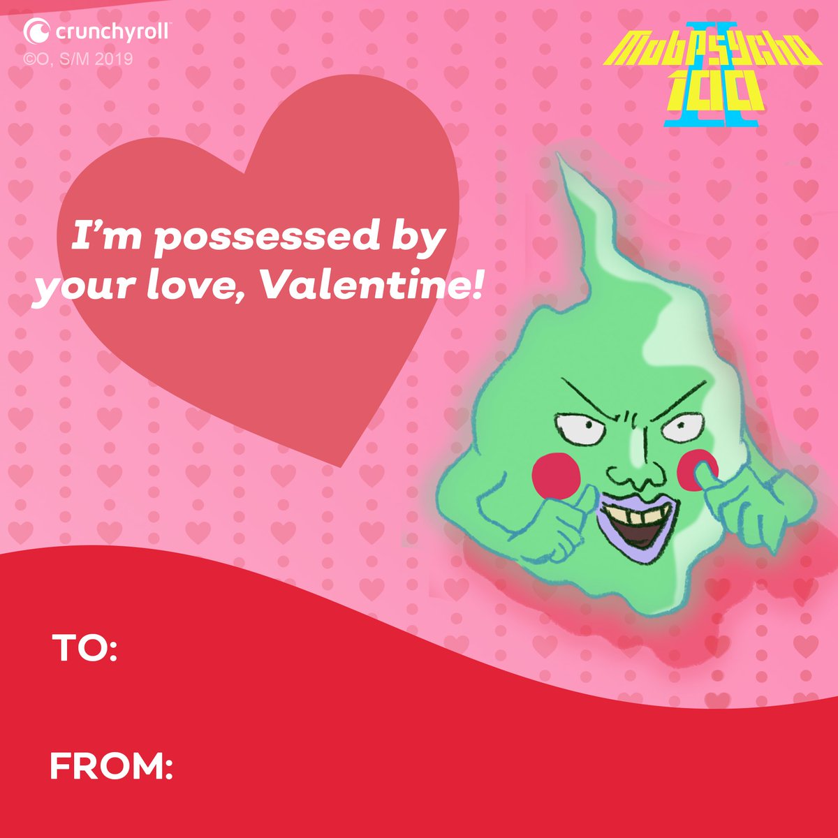 MobPsychoOne's tweet photo. Send something sweet to your valentine 💖 https://t.co/nKpQKn7HoA