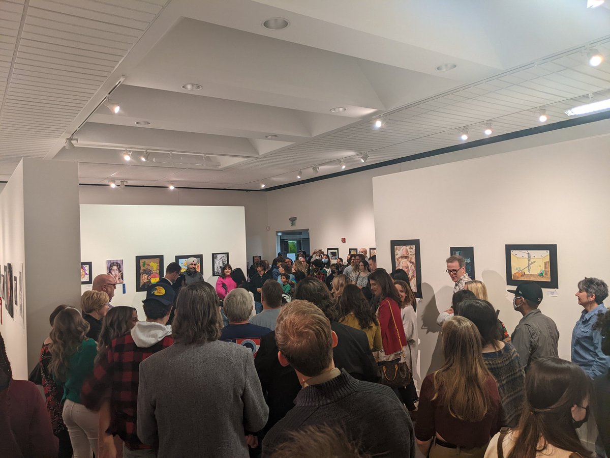 Michaelinarts's tweet photo. Exciting night with the LISD High School Art Show opening.  #LISDVISUALARTS https://t.co/MWvfa93ud1