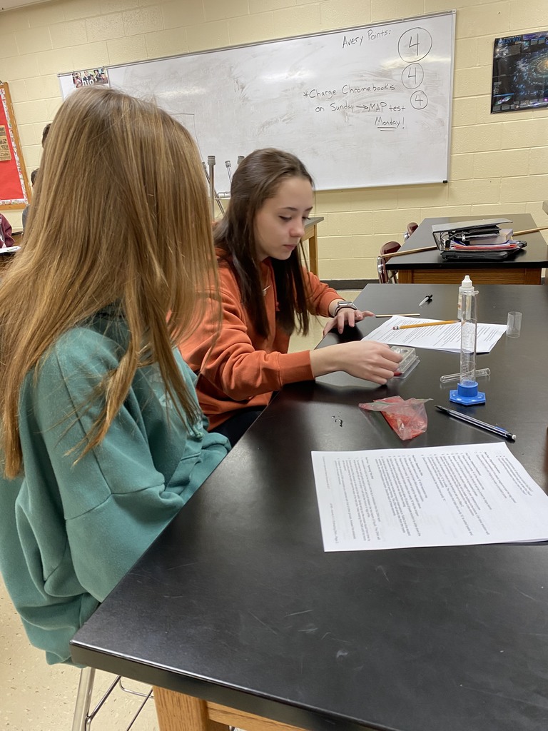 WestfallHS's tweet photo. Our FFA students visited Mr. Bullock's 8th-grade Science class to introduce Agricultural Education and guide a hands-on science lab, where our budding researchers extracted DNA from a strawberry. https://t.co/PbgGuBVxr4