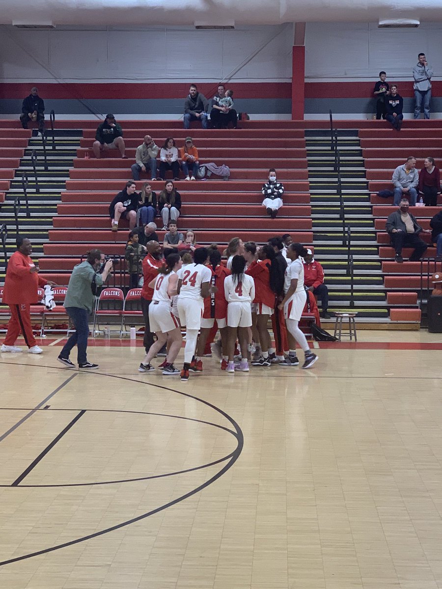 CoachFoddrell's tweet photo. Congrats to the Varsity Fauquier Lady Falcons as they pulled out the WIN over Kettle Run Cougars in a hard fought battle… Next up Millbrook Pioneers on Tuesday for the second round of District Playoffs! Let’s Go Falcons 💪🏽 #TogetherWeWin #RegardlessWeWin https://t.co/AKPhOrU2Si