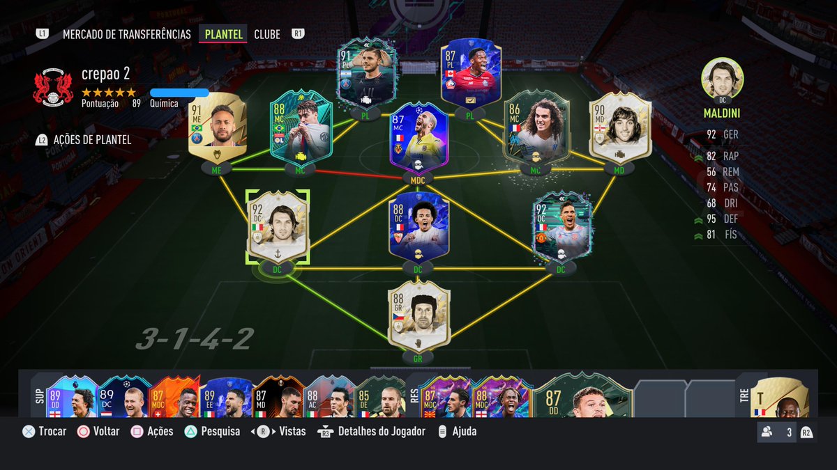 What7What's tweet image. #PS5Share, #FIFA22