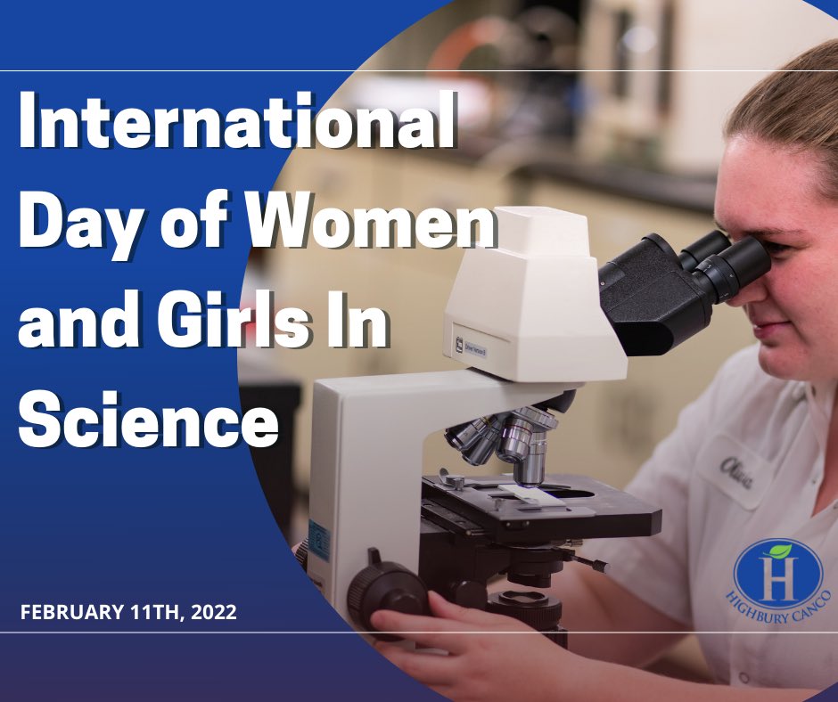 Today is the International Day of Women and Girls in Science!

We want to celebrate the women in science and STEM fields in our own organization and internationally.

#InternationalDayofWomenandGirlsinScience #WomenInScience