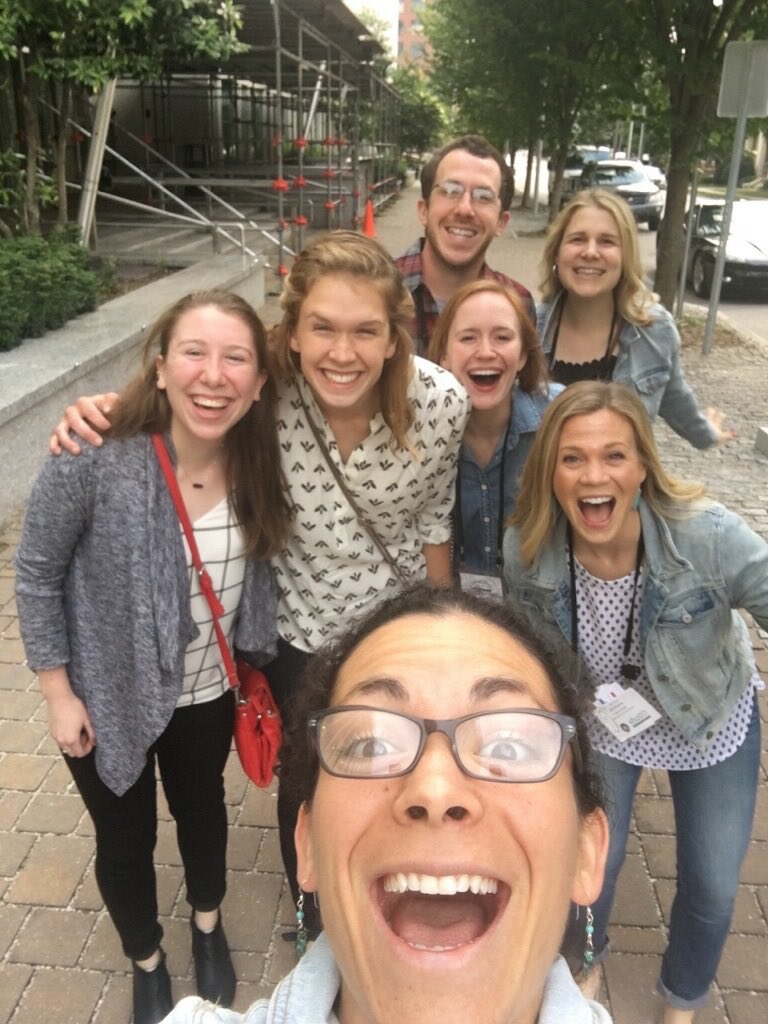 DrArialShogren's tweet photo. Yay for #WomeninScienceDay ! I’m lucky to be surrounded by such an awesome group of women! Can’t tag them all 😅 but cheers to the folks that pull you up as they climb. https://t.co/Kv2OFDL6si