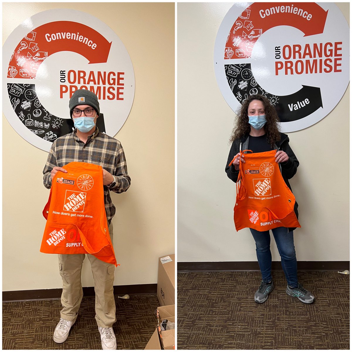 THDNando's tweet photo. You got to show the uniform!! building excellence one coach at a time!  Thank you to the coaches of Key 3! some appreciation with some new gear!! #GearingUp #coach #showyourcolors 🧡🧡🧡🏆🏅💪🏻🔥 @CBotnick6950 @THD_Ferreira @KyleCorbinHD @DavoniaMoore @rayray5641 https://t.co/JTW56KVz0o