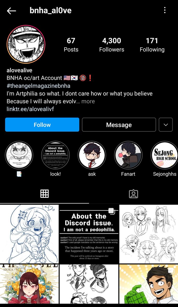 JJu_Clo12's tweet photo. She is back again. Hongcha, aka Moy, alove is back. Now claiming that She did what I wrote, yet she is not a pedophile, but a person with ARTPHILIA. please enlighten me if you know what that means? Please spread the word. #bnha #oc #art #hongcha https://t.co/CAjAXCoUXp