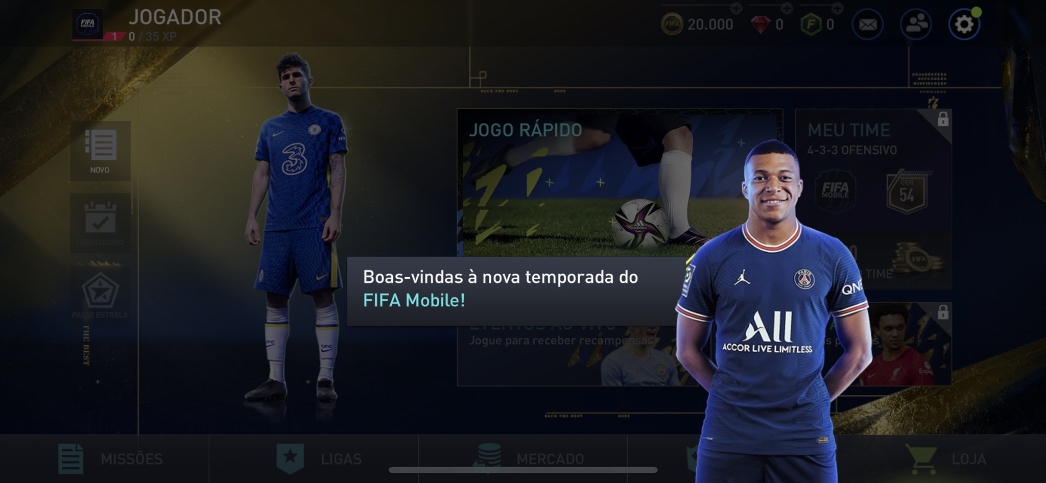 FIFA Mobile é atualizado com modo de jogo a 60 fps, narração em