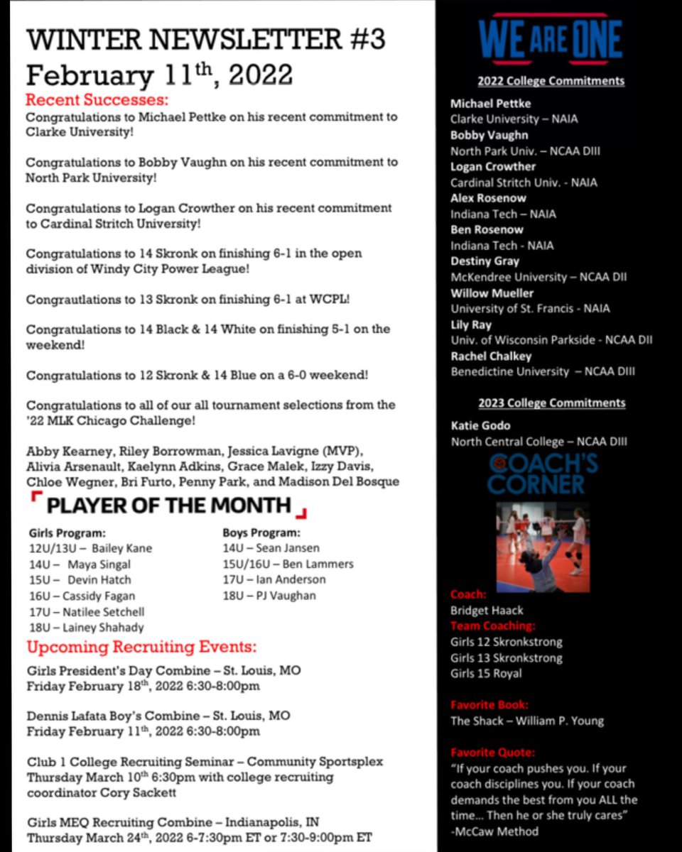 🚨📰 February Newsletter 📰🚨