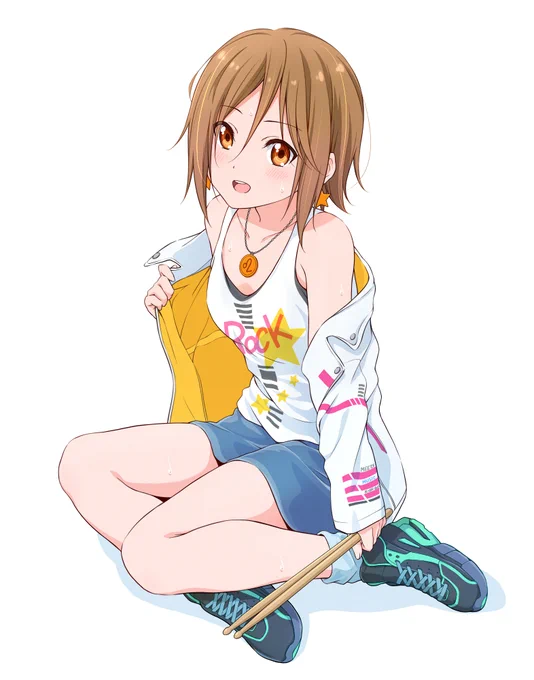ライブ後のりっちゃん
バレンタインチョコたくさん貰いそう 