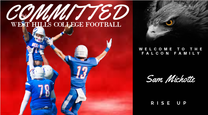michotte_sam's tweet photo. Could not ask for a better birthday present! Joining a new family with my new coach @Coach_Berna 
@issaquahfb ➡️ @WHC_Falcons https://t.co/TSQhjvAyIA