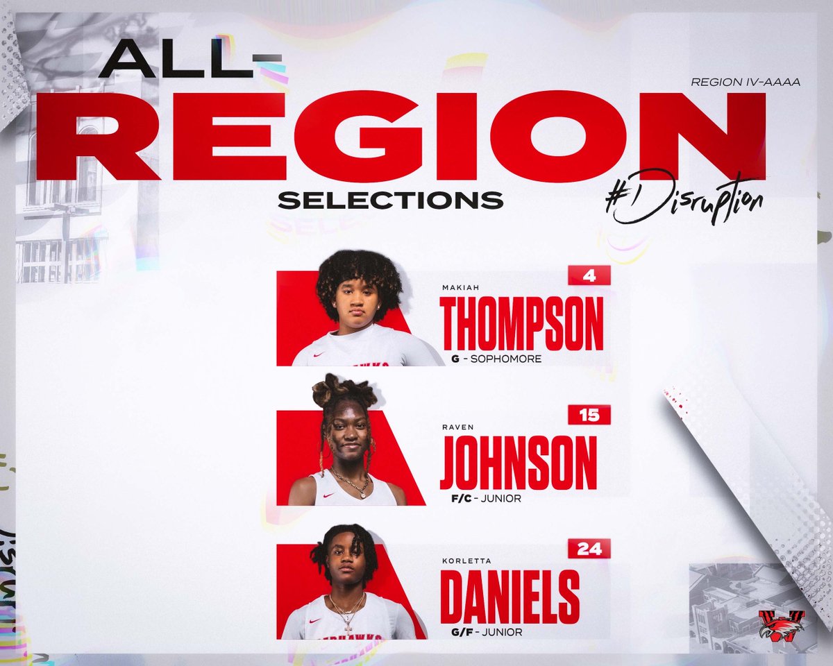 WestwoodWBB's tweet photo. Congratulations to @JessicaW2023 Region 4-4A POY, @MakiahThompson @KorlettaD @Raven03398525 Region 4-4A All Region Team, and Thamia Davis Nominee for Richland County HS POY. Join us at the Castle on Wed for our 1st Rd Playoff Game and 👀@JessicaW2023 score her 1K Career Pt. https://t.co/1Z6brGYEYc
